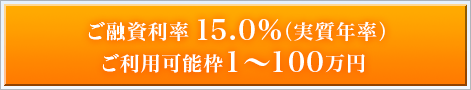 ���Z������15.0%�i�����N���j�@�����p�\�g1�`100���~