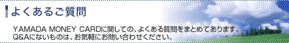 悭邲@YAMADA MONEY CARDɊւẮA悭鎿܂Ƃ߂Ă܂BQ&AɂȂ̂́ACyɂ₢킹B